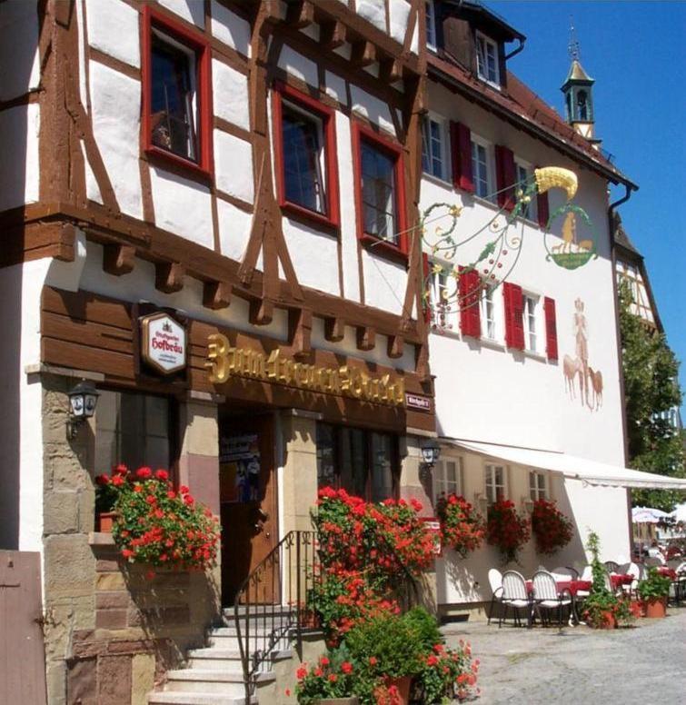 Hotel Zum Treuen Bartel Markgröningen Esterno foto