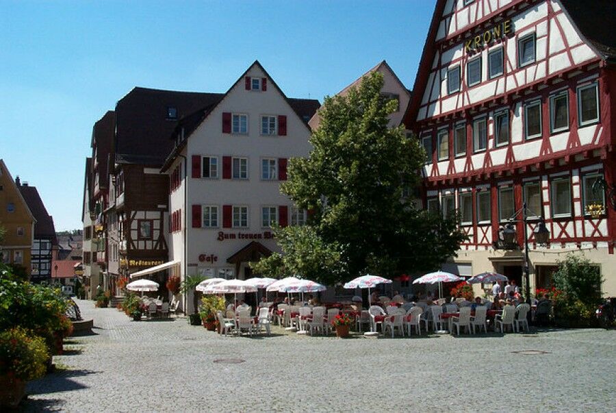 Hotel Zum Treuen Bartel Markgröningen Esterno foto